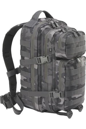 Brandit Střední batoh US Cooper v šedé camo