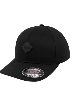 Urban classics Záplata Flexfit Čepice ze syntetické kůže blk/blk