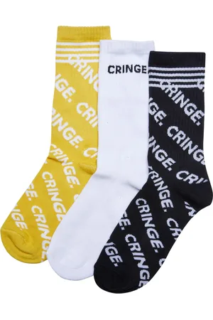 Mister Tee Cringe ponožky 3-balení černá/bílá/žlutá