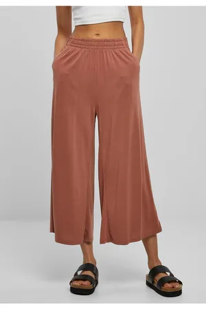 Urban classics Dámská modal Culotte terakota