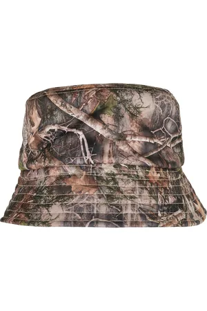 Flexfit Sherpa Real Tree Camo Reversible Bucket Hat camo tree