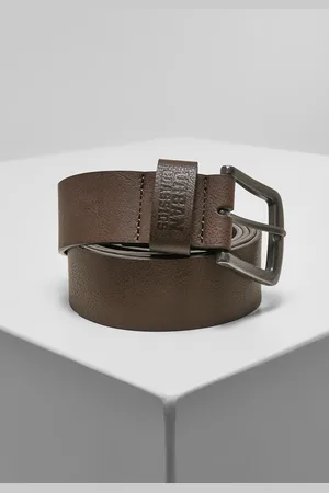 Urban classics Hnědý pásek z imitace kůže