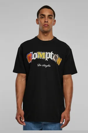 Mister Tee Compton L.A. Oversize tričko černé barvy