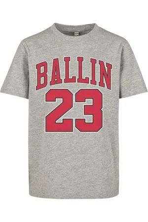 Mister Tee Kids Ballin 23 Tee heather gray