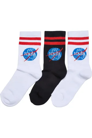 Mister Tee Ponožky NASA Insignia Kids 3-Pack /černá