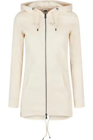 Urban classics Dámská Sweat Parka whitesand