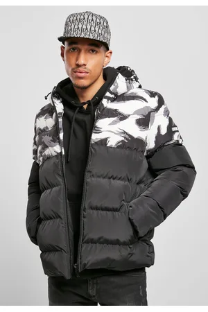 CS Statement Brushcamo Yoke Puffer Jacket černo/