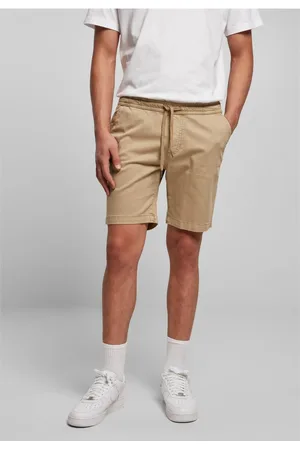 Urban classics Stretch Twill Joggshorts unionbéžové