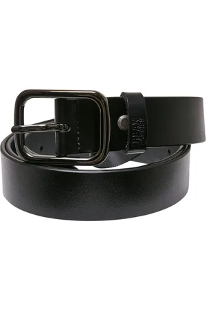 Urban classics Obchodní pásek Thorn Buckle ze syntetické kůže černý