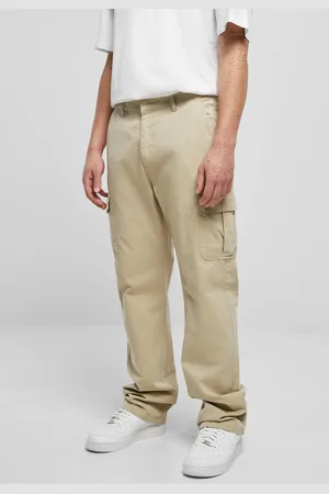 Urban classics Straight Leg Cargo Pants pískové