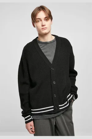 Urban classics Sportovní boxy Cardigan černý