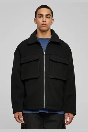 Urban classics Velký kapesní blouson černý