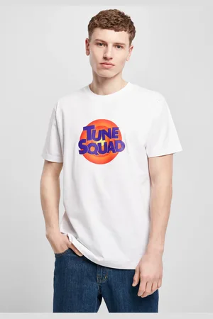 Mister Tee Bílé tričko s logem Space Jam Tune Squad