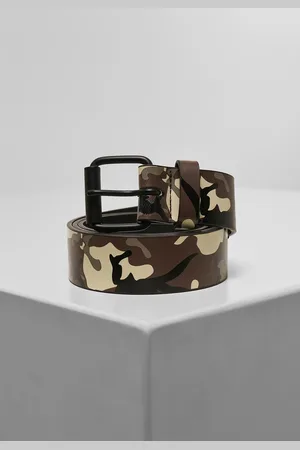 Urban classics Camo pásek ze syntetické kůže browncamo