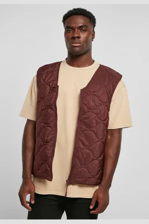 Urban classics Třešeň Gilet na zip