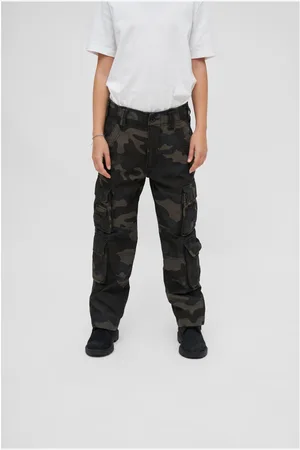 Brandit Dětské kalhoty Pure Darkcamo