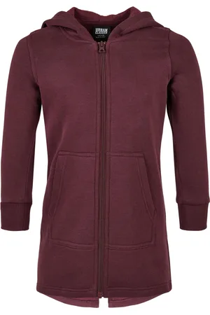 Urban classics Girls Sweat Parka redwine