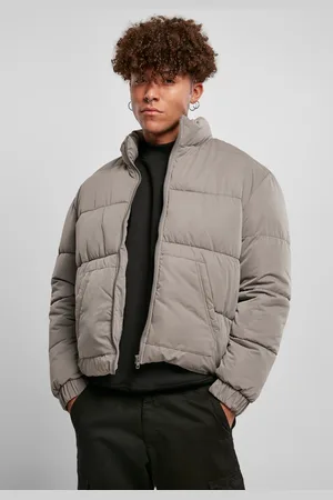 Urban classics Asfaltová bunda Cropped Puffer Jacket