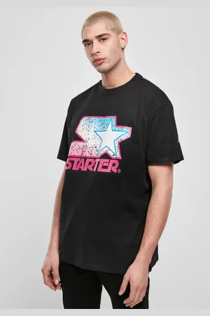 STARTER BLACK LABEL Starter Multicolored Logo Tee blk/pink
