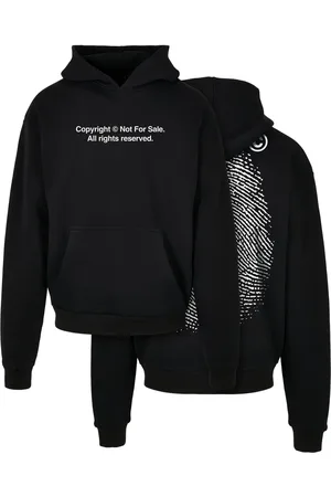 Mister Tee Ultraheavy Oversize mikina s kapucí otisků prstů