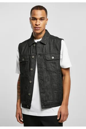 Urban classics Džínová vesta sepraná