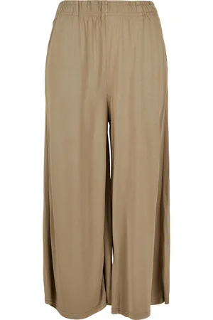 Urban classics Dámská modal Culotte khaki