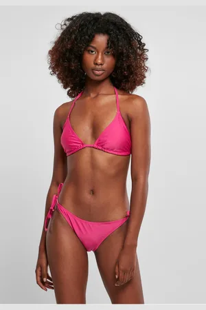 Urban classics Dámské Recycled Triangle Bikiny světlefialové