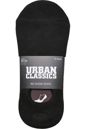 Urban classics No Show Socks 10-Pack black