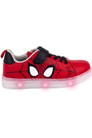 SPIDERMAN SPORTOVNÍ BOTY S TPR PODEŠVÍ SE SVĚTLY