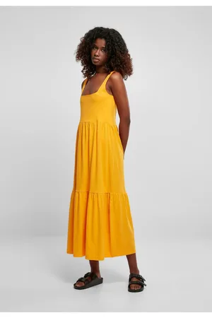 Urban classics Dámské letní šaty 7/8 délka Valance magicmango