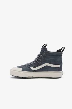 Vans Tmavě modré pánské semišové kotníkové tenisky SK8-Hi - Pánské