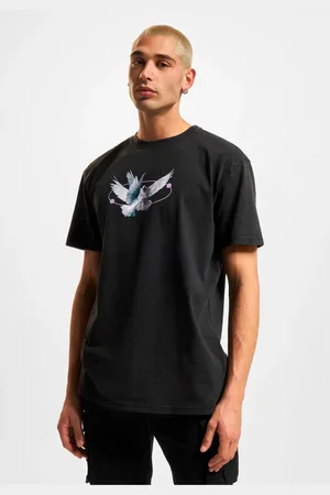 Mister Tee Vive la Liberte Oversize Tee černé kyselé prané