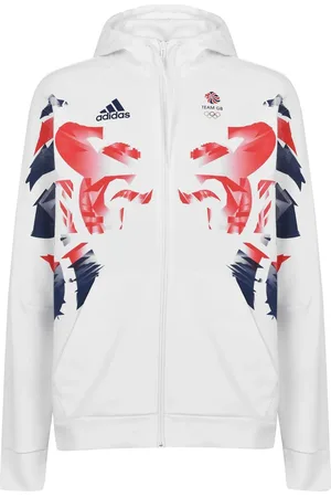adidas Pánská mikina s kapucí Velká Británie