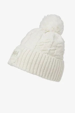 Helly Hansen Krémová dámská čepice z merino vlny W HOD BEANIE 2.0 - Dámské