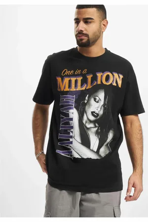 Mister Tee Aaliyah One In A Million Oversize Tričko černé