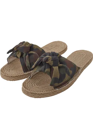 Urban classics Plátno mules woodcamo