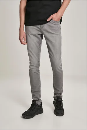 Urban classics Pánské džíny Slim Fit šedé