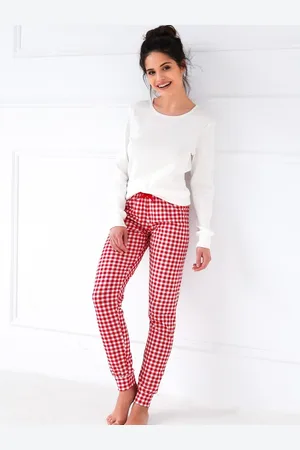 Sensis Pyjamas Perfect length/y Christmas S-XL cream 001