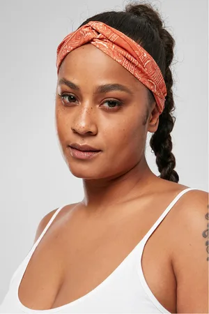 Urban classics Bandana Print Headband 2-balení magicmango/softlilac