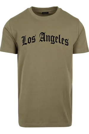 Mister Tee Los Angeles Texting Tee olivové