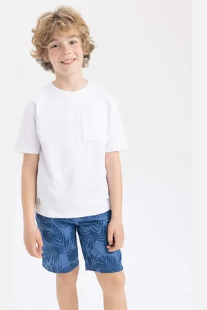 DeFacto Chlapecké oversized tričko s krátkým rukávem a kulatým výstřihem