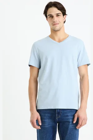 Celio Tričko Neuniv z bavlny Supima® - Pánské