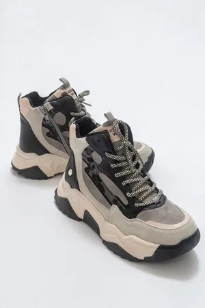LuviShoes Olivia Ice Black Multi Women