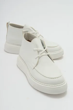 LuviShoes VALVE White Skin Women