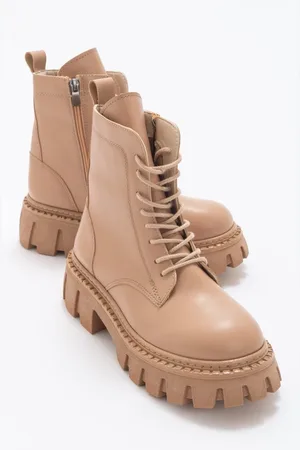 LuviShoes Tool Dark Beige Women