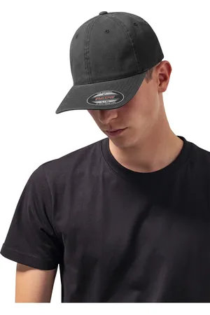 Flexfit Garment Washed Cotton Dad Hat černý