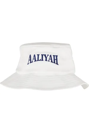 Mister Tee Klobouk Aaliyah Logo Bucket bílý