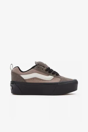 Vans Šedé dámské semišové tenisky Knu Stack - Dámské