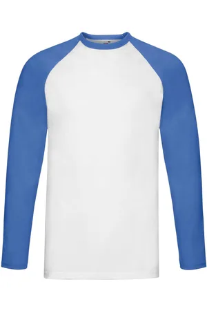 Fruit Of The Loom Tričko Baseball White