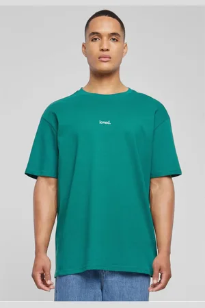 Merchcode Love Heavy Oversized Tee zelené